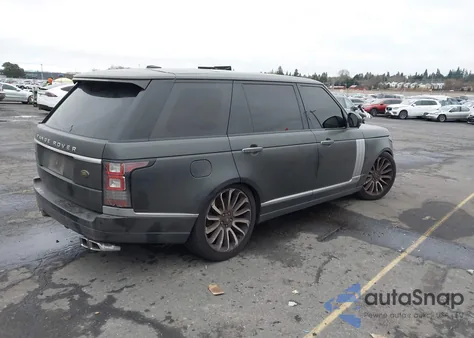 2014 Land Rover Range Rover 5.0L V8 Supercharged Autobiography из США, поврежденный, VIN SALGV3TF4EA172480